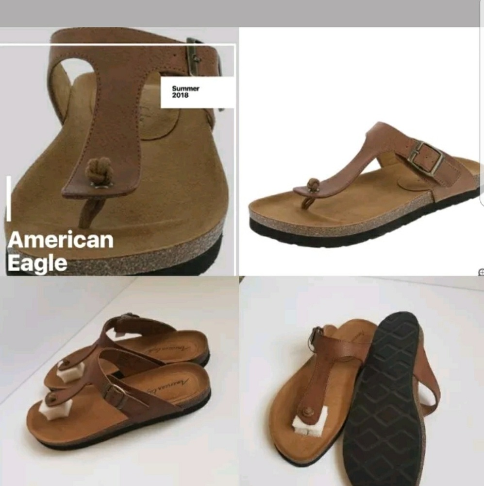 American Eagle Flat Thong Sandals